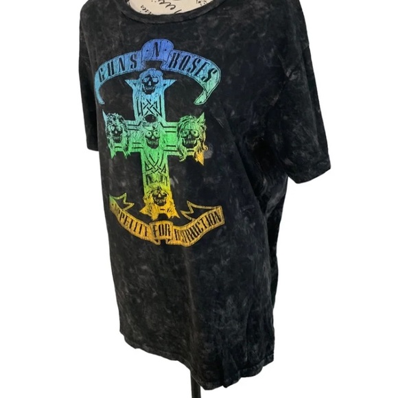 NWT Guns N Roses men’s XL acid wash T-Shirt 
- - Picture 4 of 11
